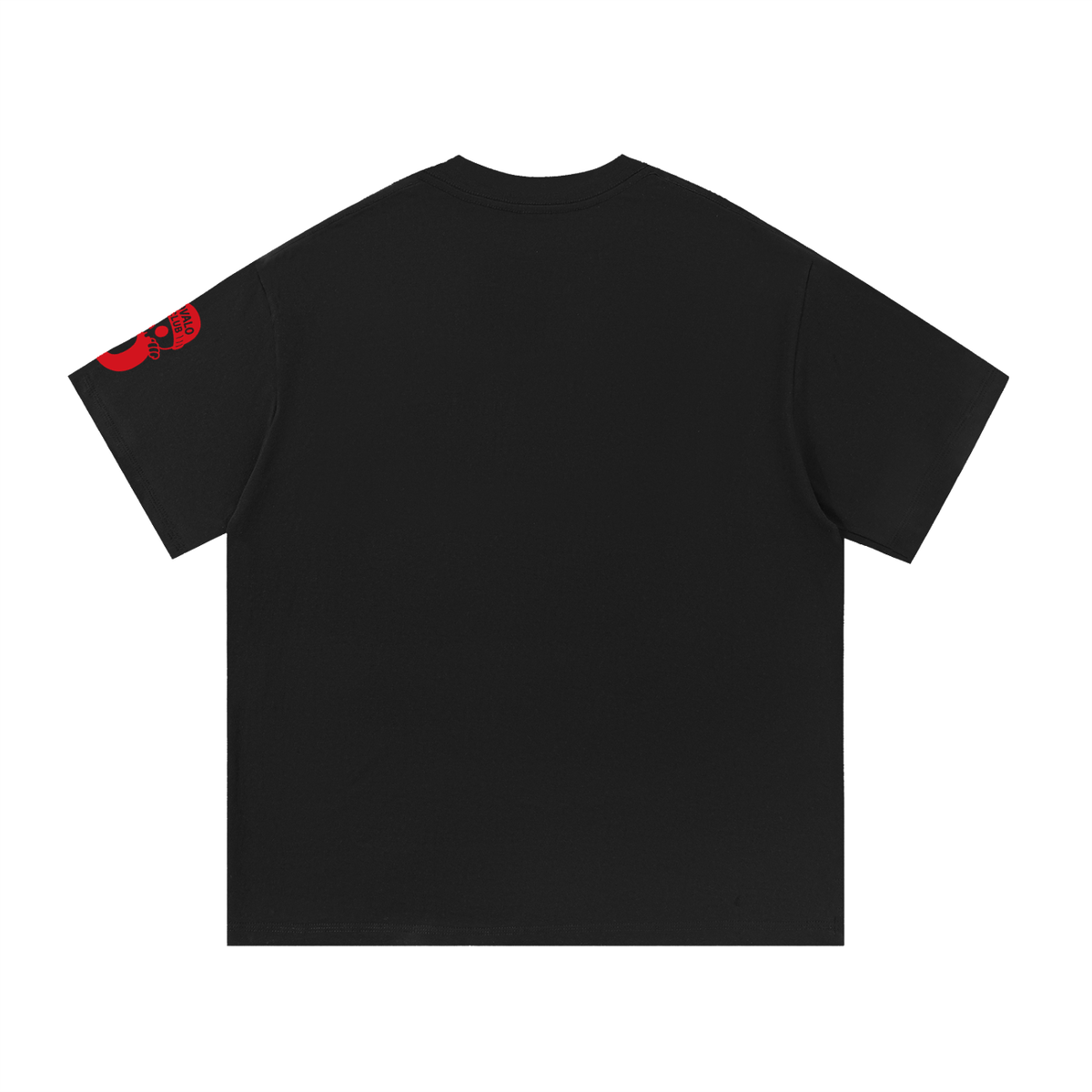 OVALO BLACK/RED TEE