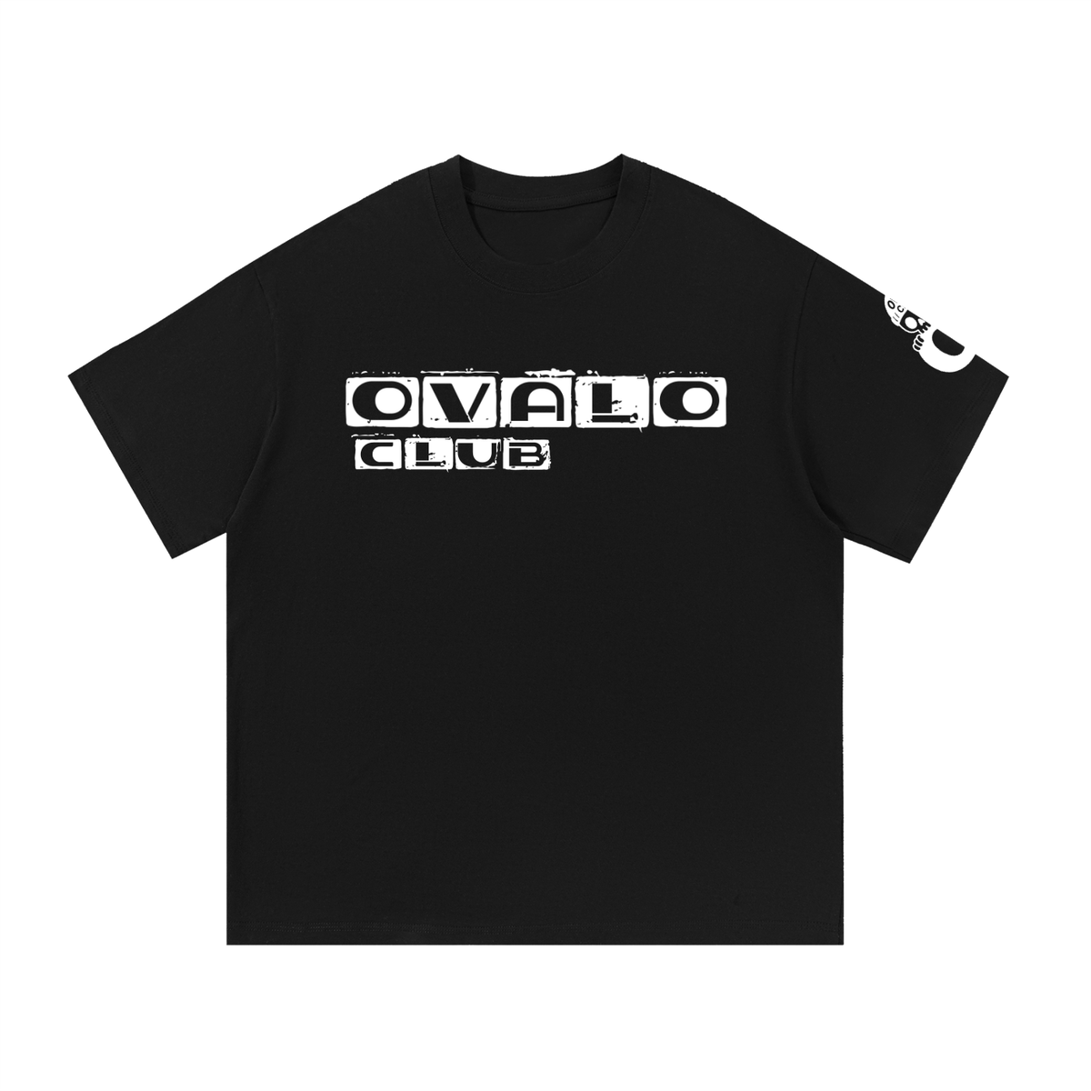 OVALO MENS BLACK/WHITE TEE