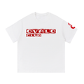 OVALO WHITE/RED TEE